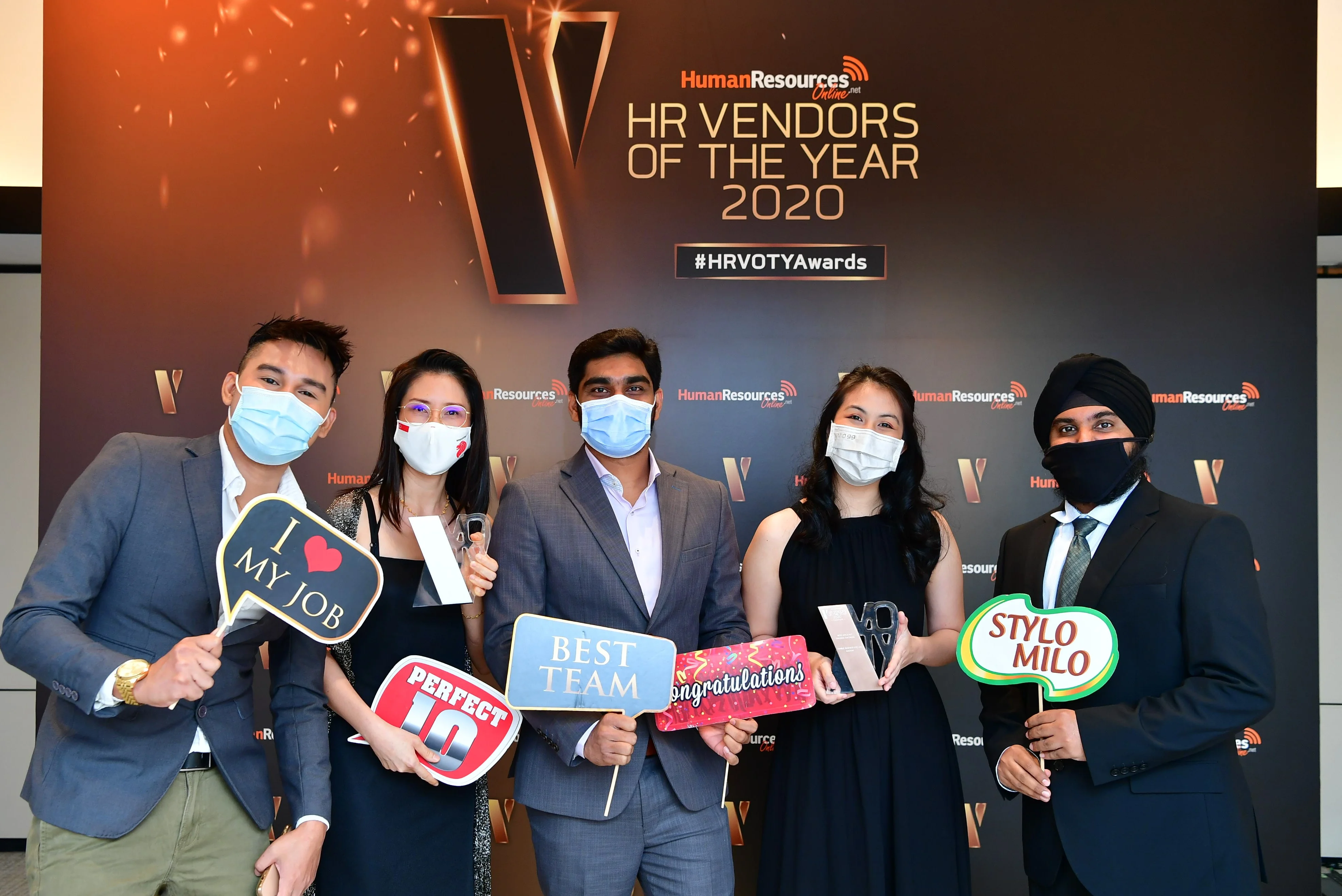 HR Vendor of the Year Award 2020 ceremony